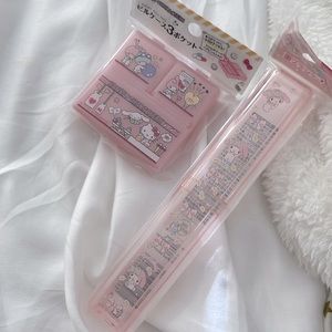 Sanrio travel accessories - pill case and toothbrush holder